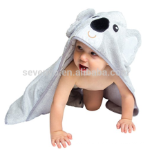Mit Kapuze Baby Badetuch - süß, groß, Plüsch, ultra saugfähig, dick, weich, natürliche Bambus Koala Bear Wrap - Robe Plus Waschlappen Set